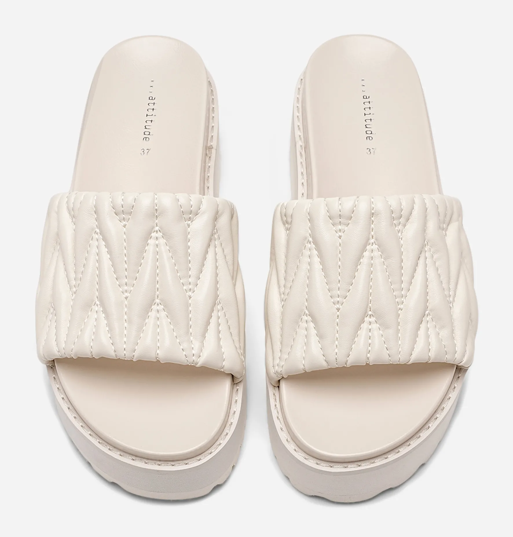 ATTITUDE ,Sandaler med platåsula