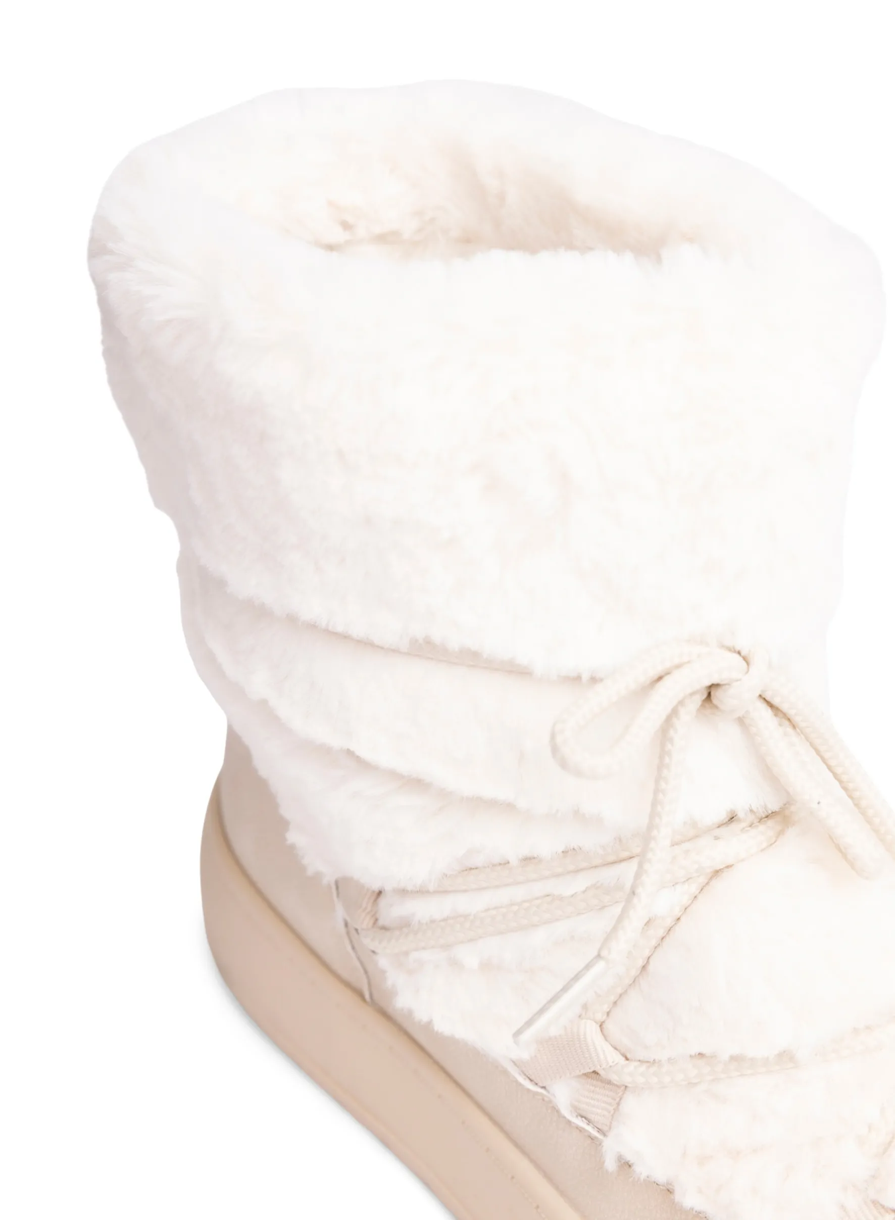 ATTITUDE ,Varmfodrade boots med snörning