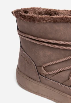 ATTITUDE ,Varmfodrade boots med snörning