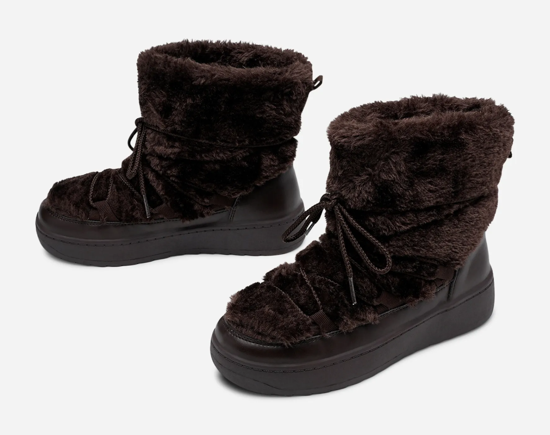 ATTITUDE ,Varmfodrade boots med snörning