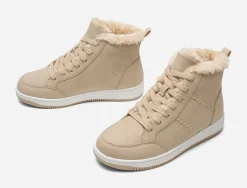 ATTITUDE ,Varmfodrade höga sneakers