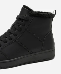 ATTITUDE ,Varmfodrade höga sneakers