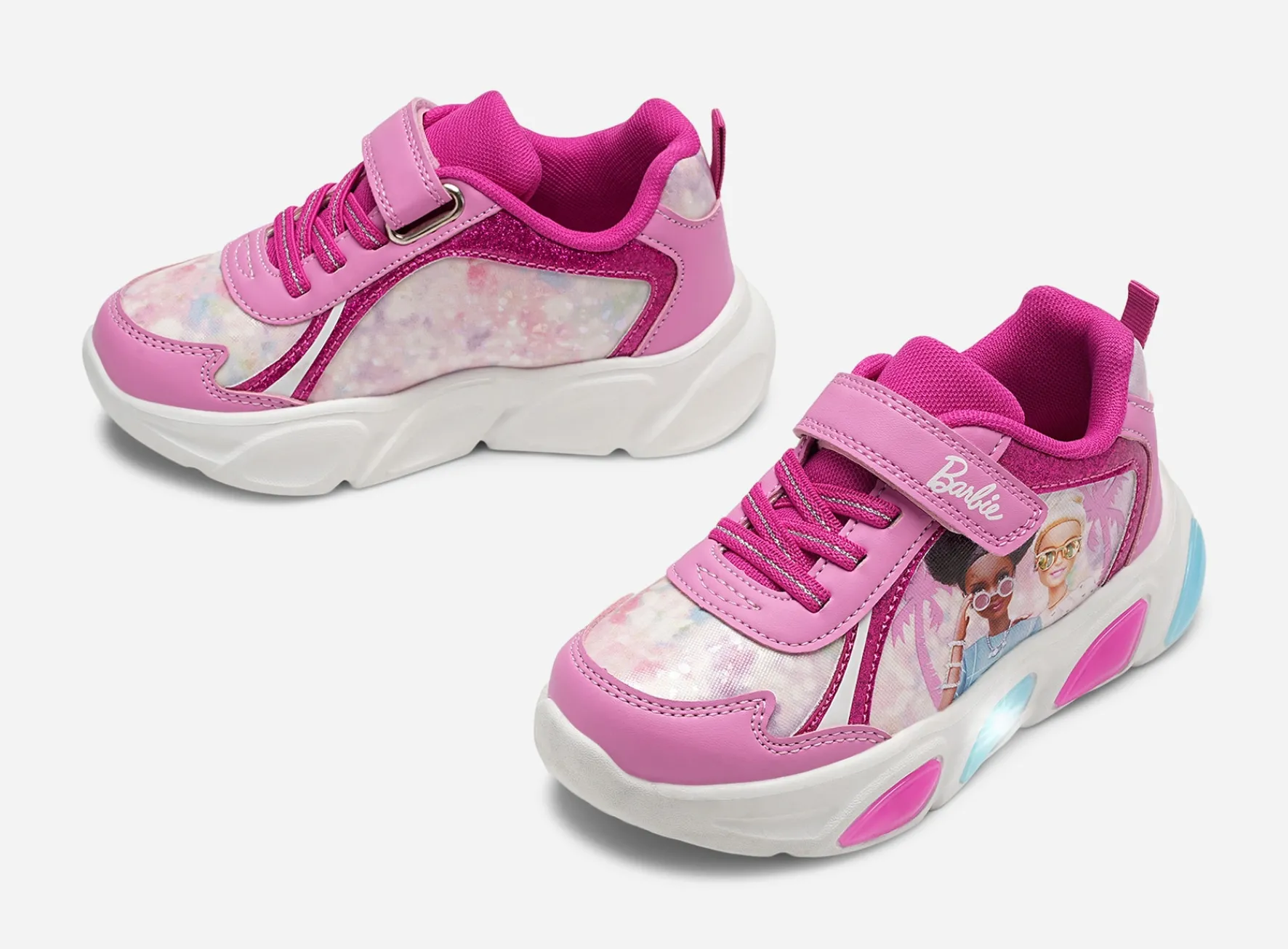 Barn Barbie ,Blinkande sneakers