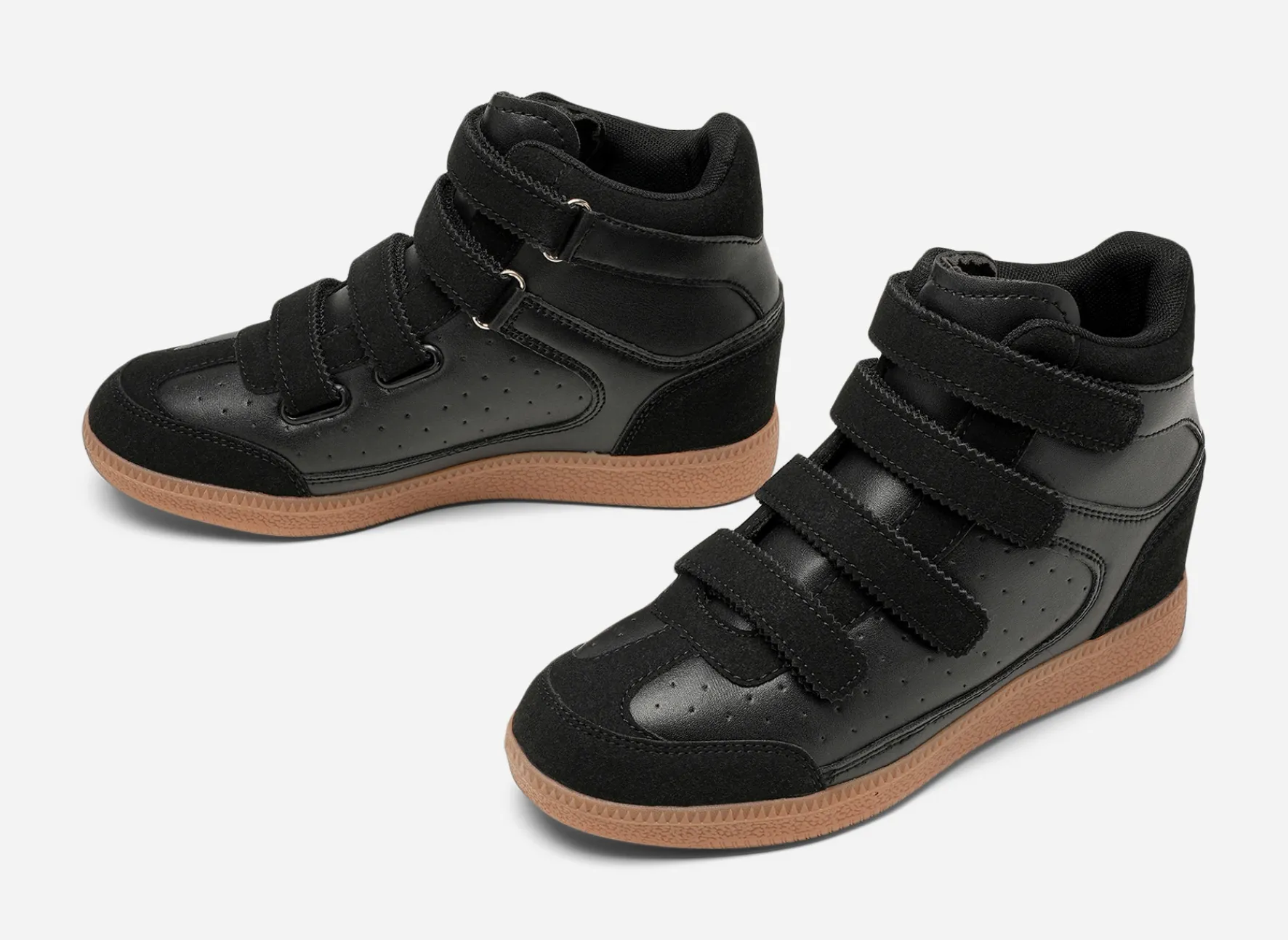 Barn CLAUDIA GHIZZANI ,Höga sneakers med inbyggd kilklack