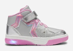 Barn DINSKO ,Blinkande höga sneakers