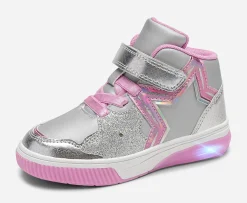 Barn DINSKO ,Blinkande höga sneakers