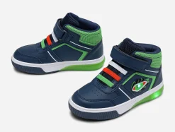 Barn DINSKO ,Blinkande höga sneakers