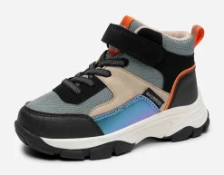 Barn DINSKO ,Fleecefodrade höga sneakers waterproof