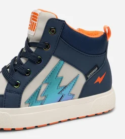 Barn DINSKO ,Fleecefodrade kängor waterproof