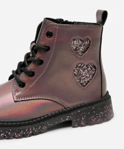 Barn DINSKO ,Fleecefodrade kängor