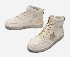 Barn DINSKO ,Höga sneakers med dragkedja