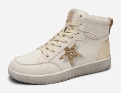 Barn DINSKO ,Höga sneakers med dragkedja