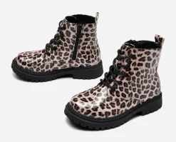 Barn DINSKO ,Varmfodrade kängor med dragkedja