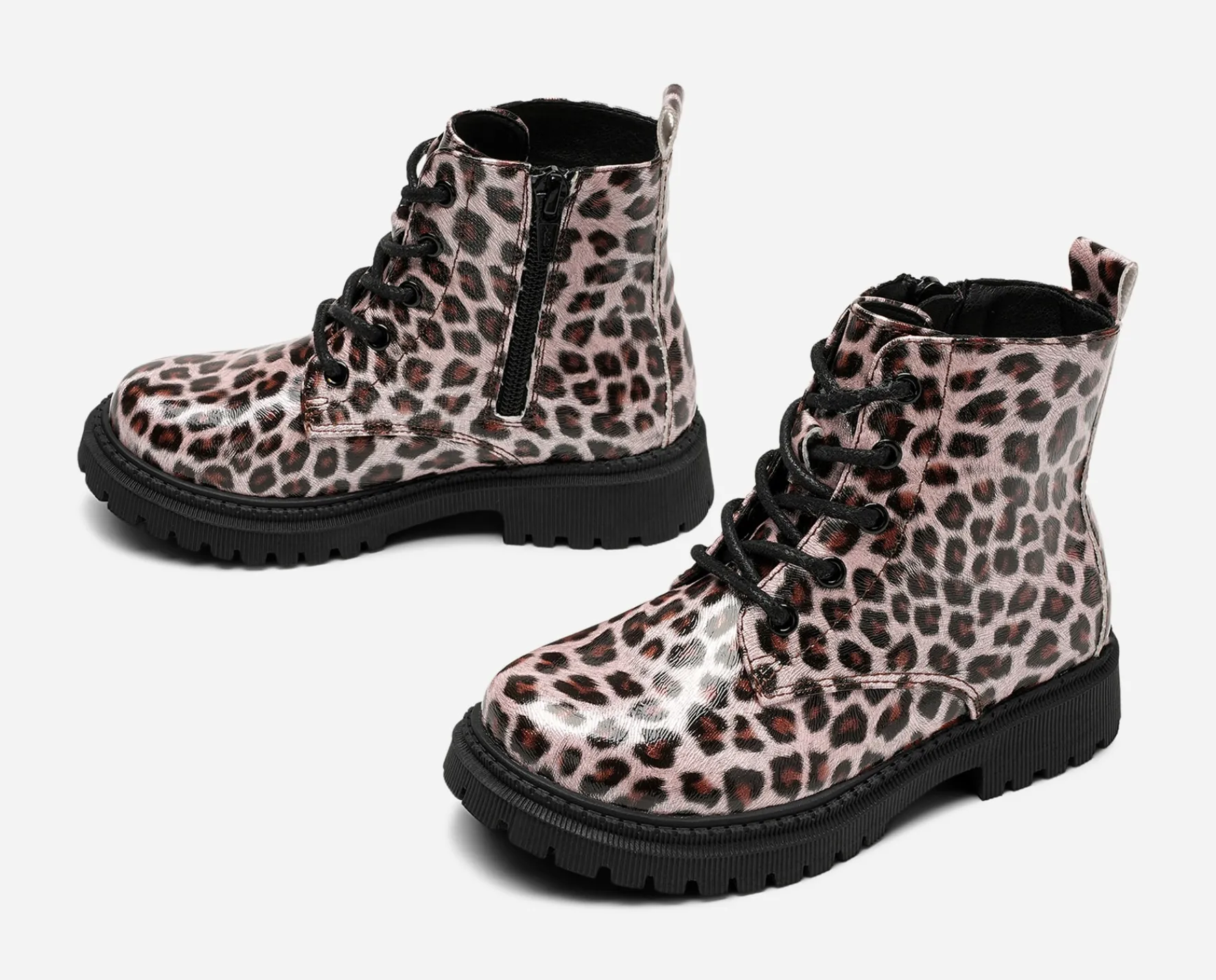 Barn DINSKO ,Varmfodrade kängor med dragkedja