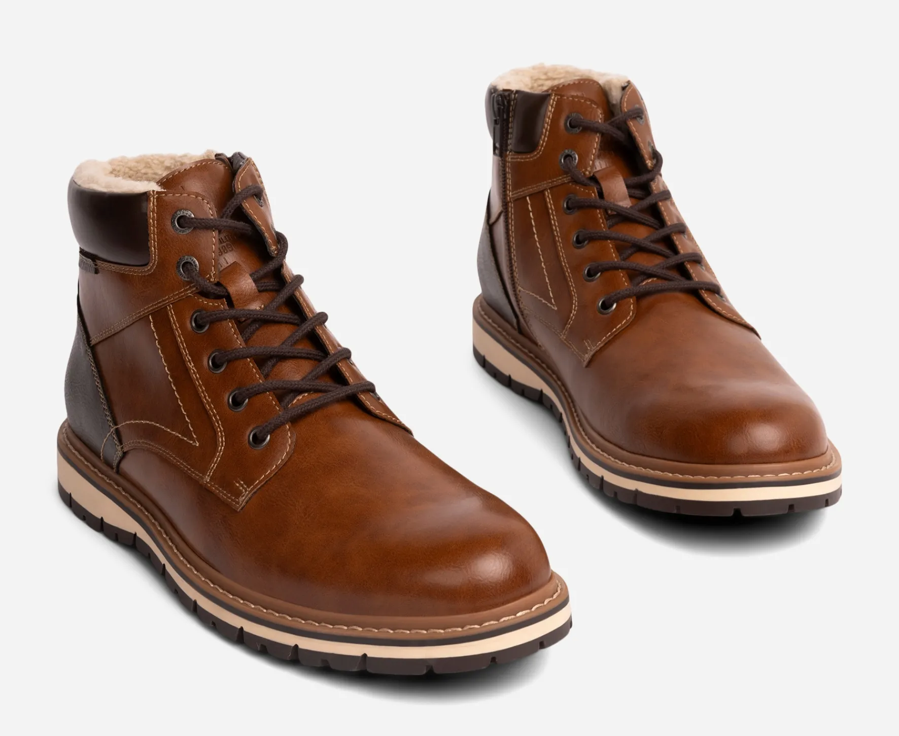 IGUASSU ,Varmfodrade boots med snörning