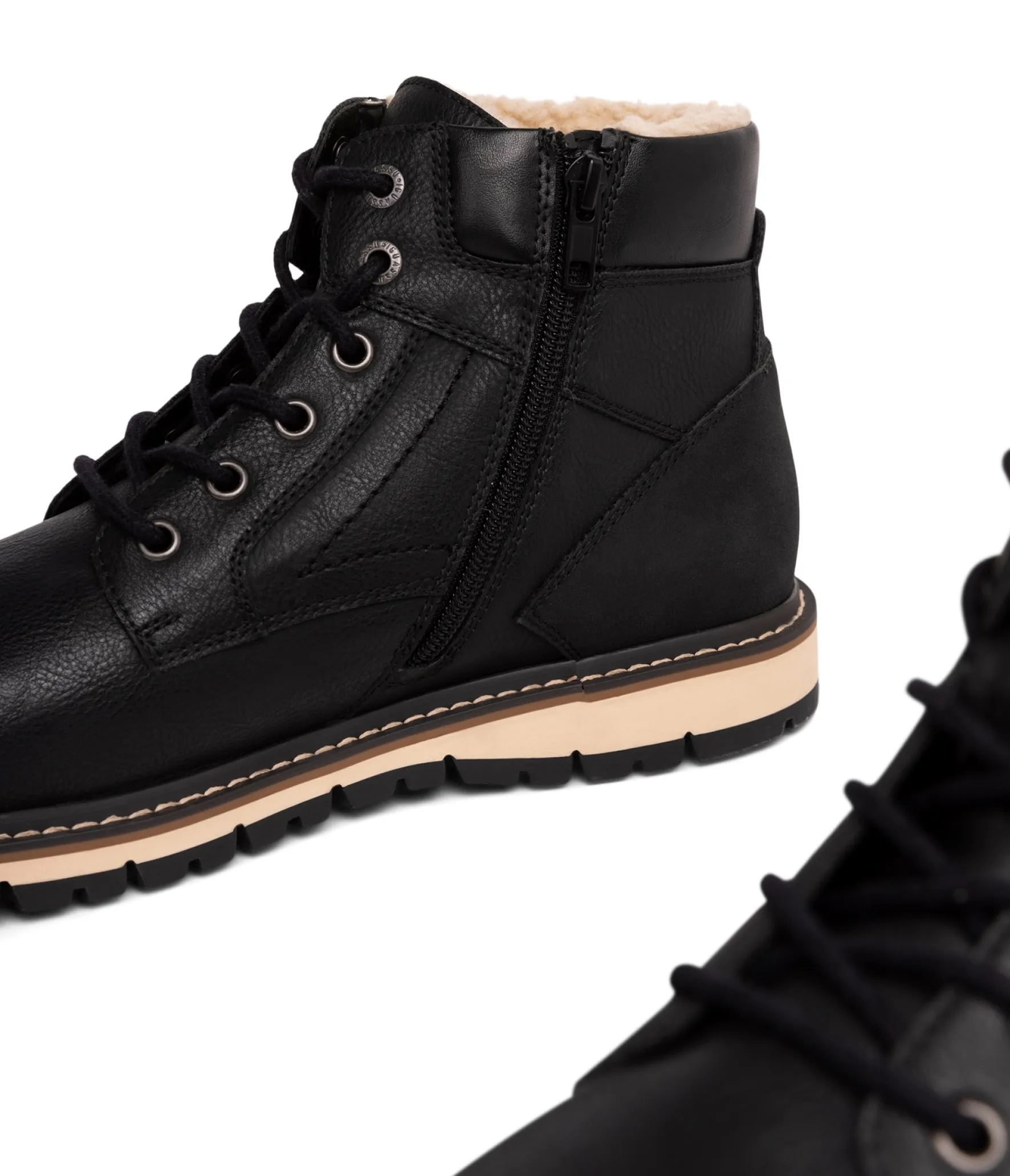 IGUASSU ,Varmfodrade boots med snörning