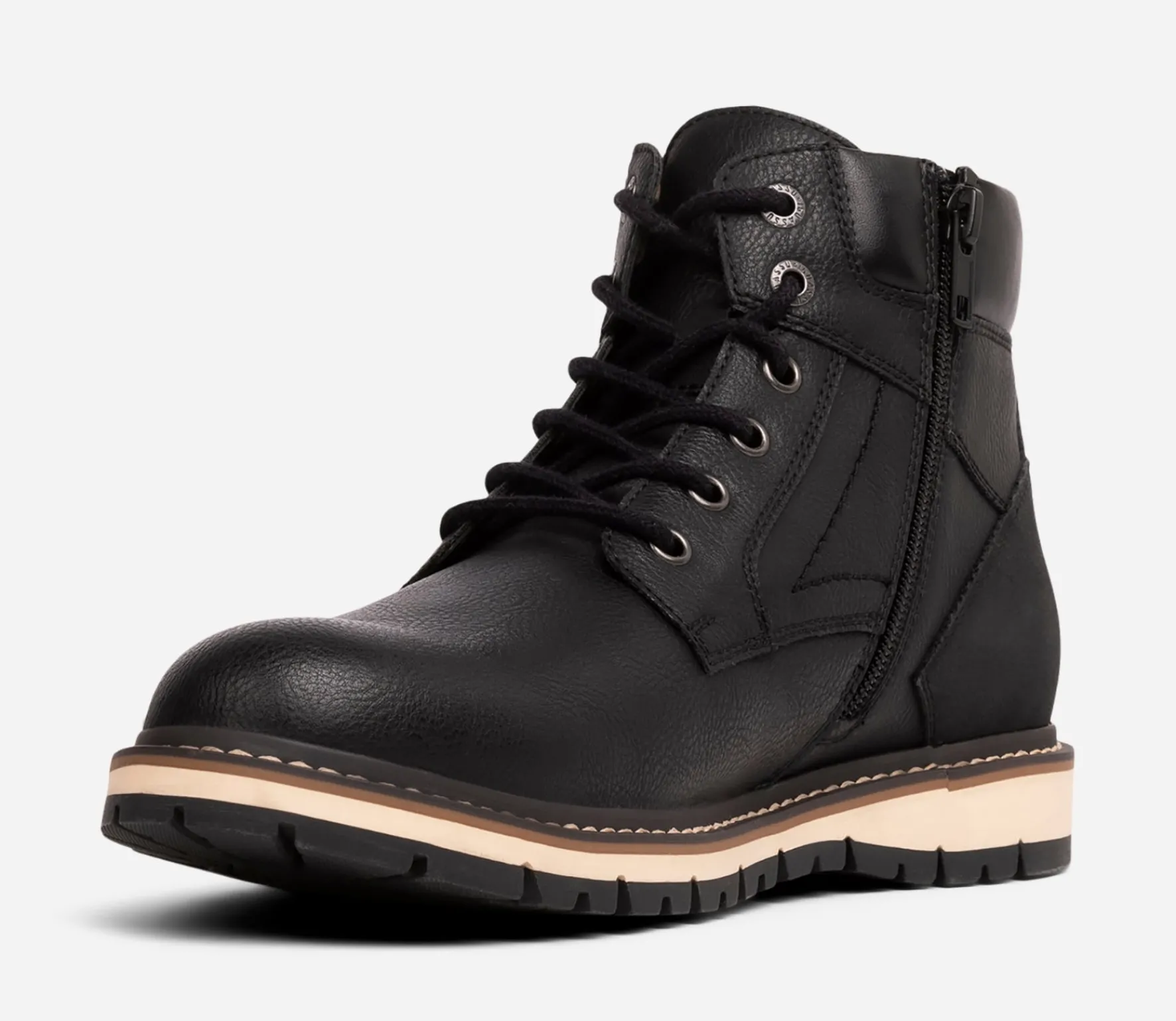 IGUASSU ,Varmfodrade boots med snörning