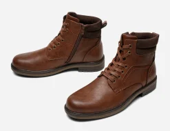 IGUASSU ,Varmfodrade kängor med dragkedja