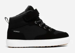 Barn LINEAR ,Fleecefodrade höga sneakers waterproof