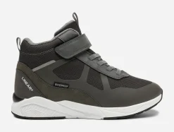 Barn LINEAR ,Fleecefodrade höga sneakers waterproof