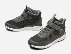 Barn LINEAR ,Fleecefodrade höga sneakers waterproof