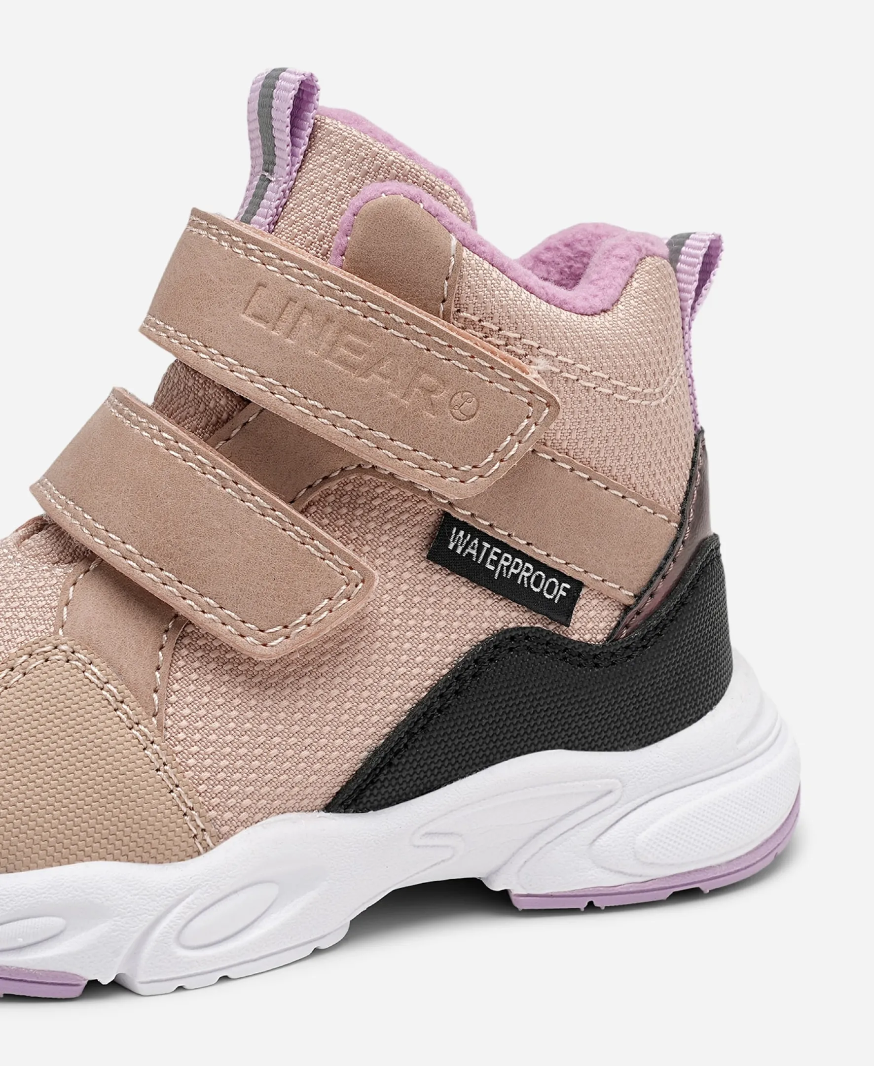 Barn LINEAR ,Höga sneakers, waterproof