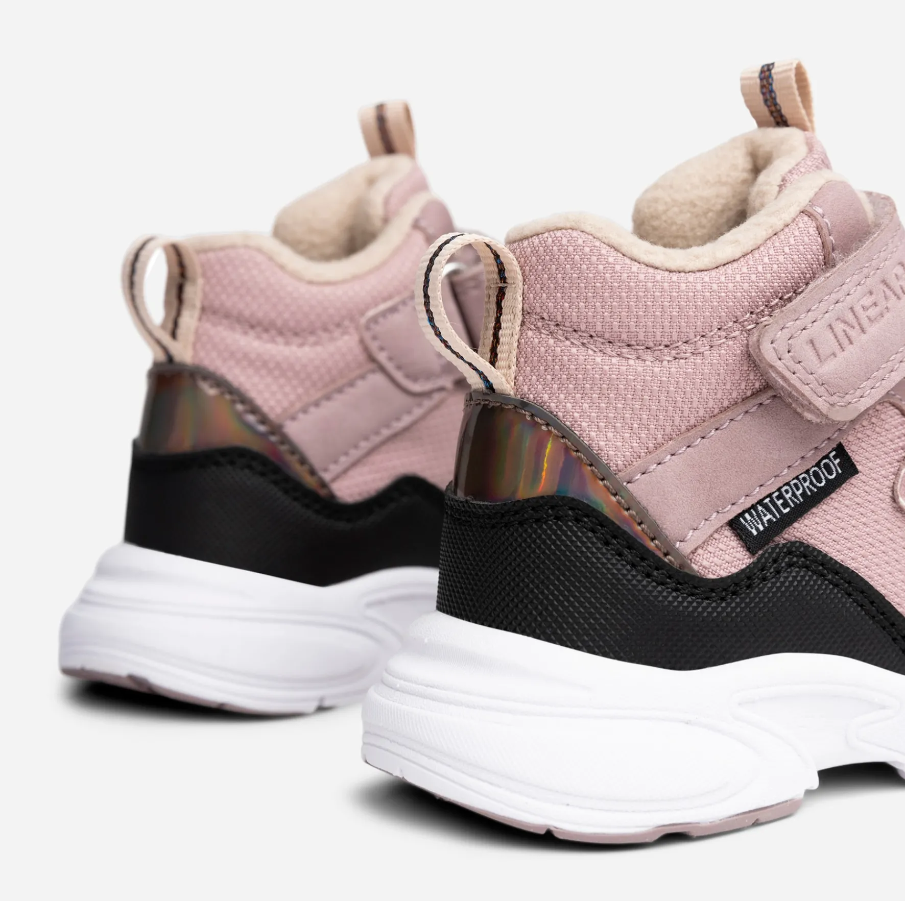 Barn LINEAR ,Höga sneakers, waterproof