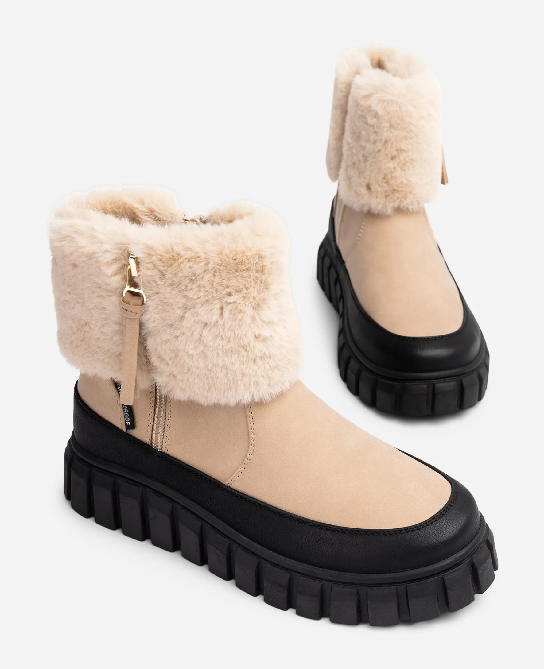 Barn LINEAR ,Varmfodrade boots med dragkedja