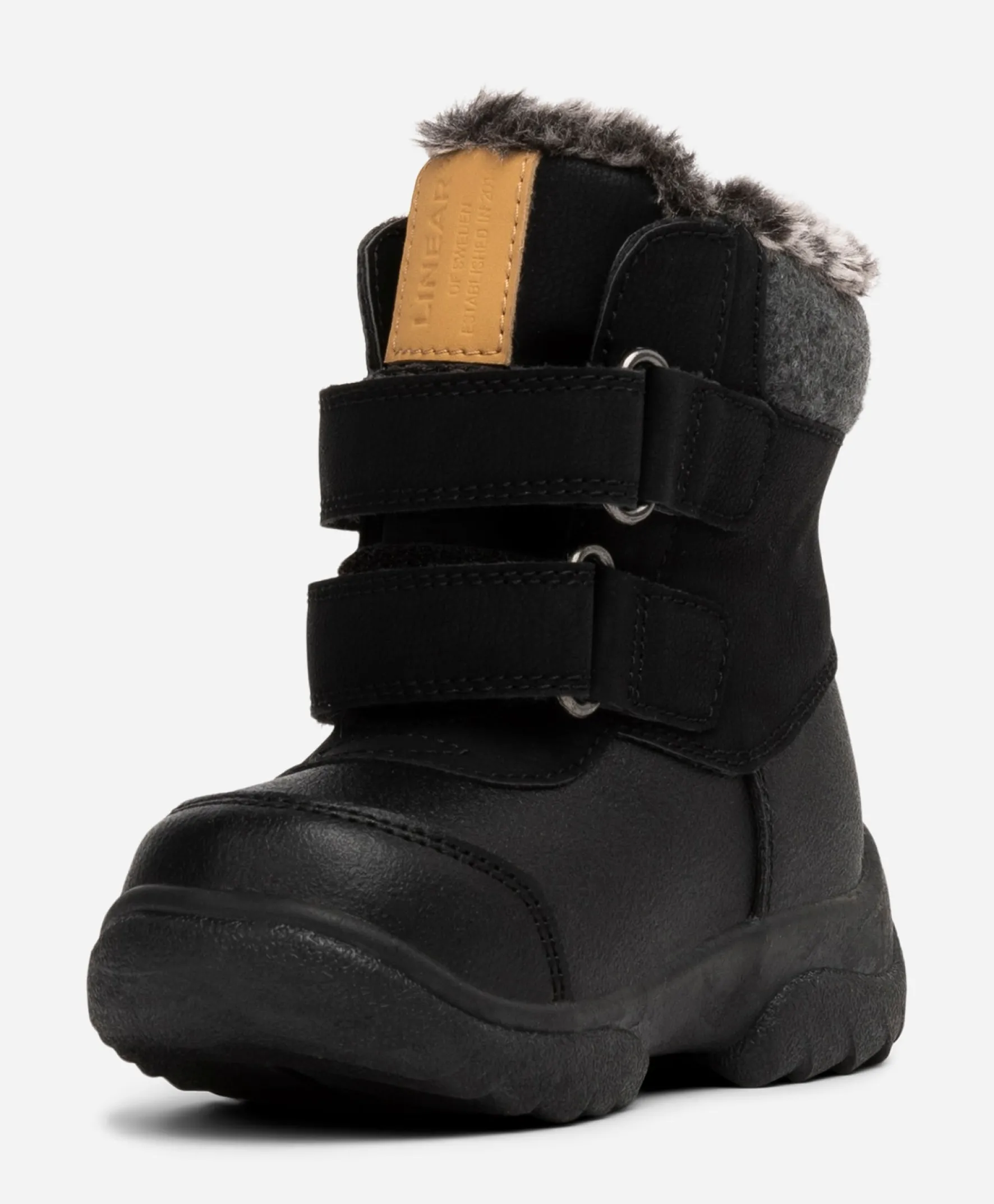 Barn LINEAR ,Varmfodrade kängor waterproof