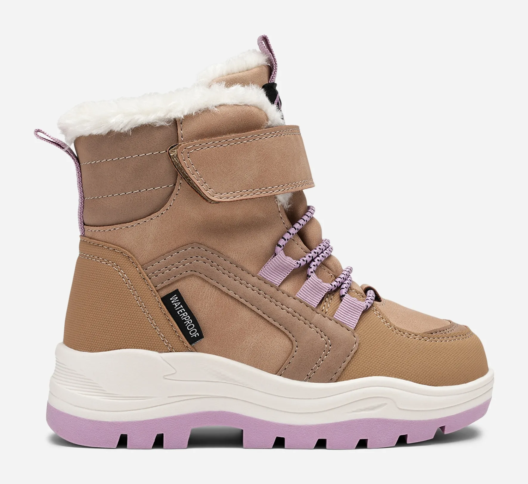 Barn LINEAR ,Varmfodrade kängor waterproof