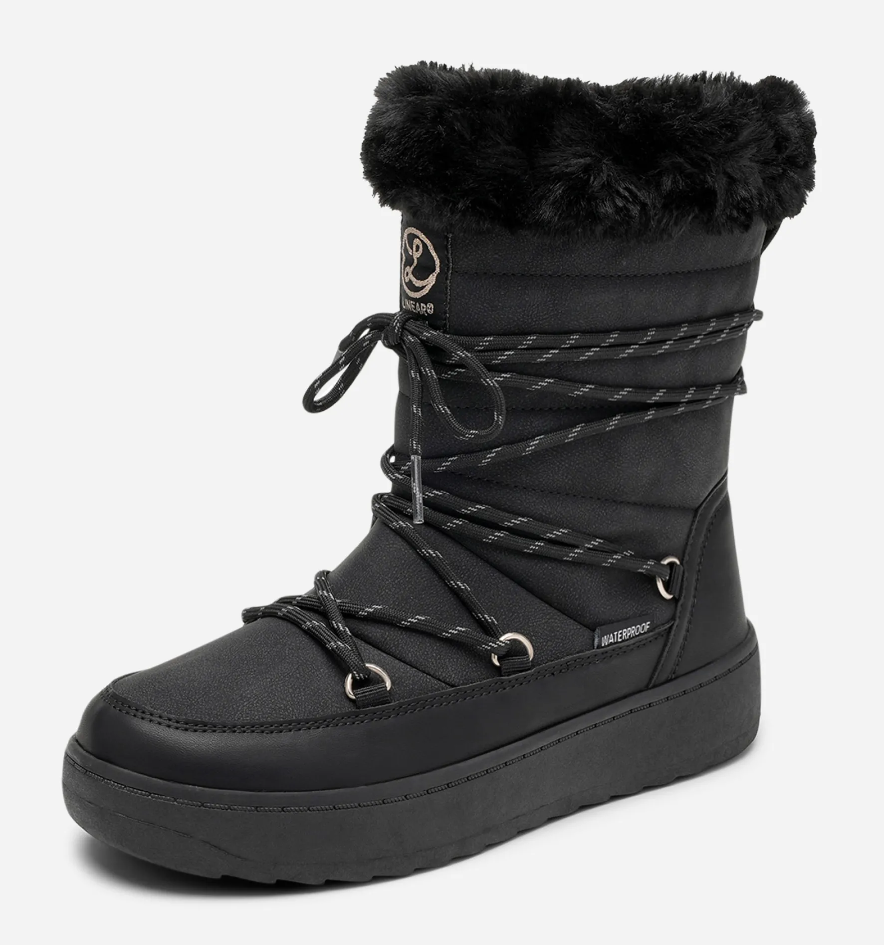 Barn LINEAR ,Varmfodrade stövlar, waterproof