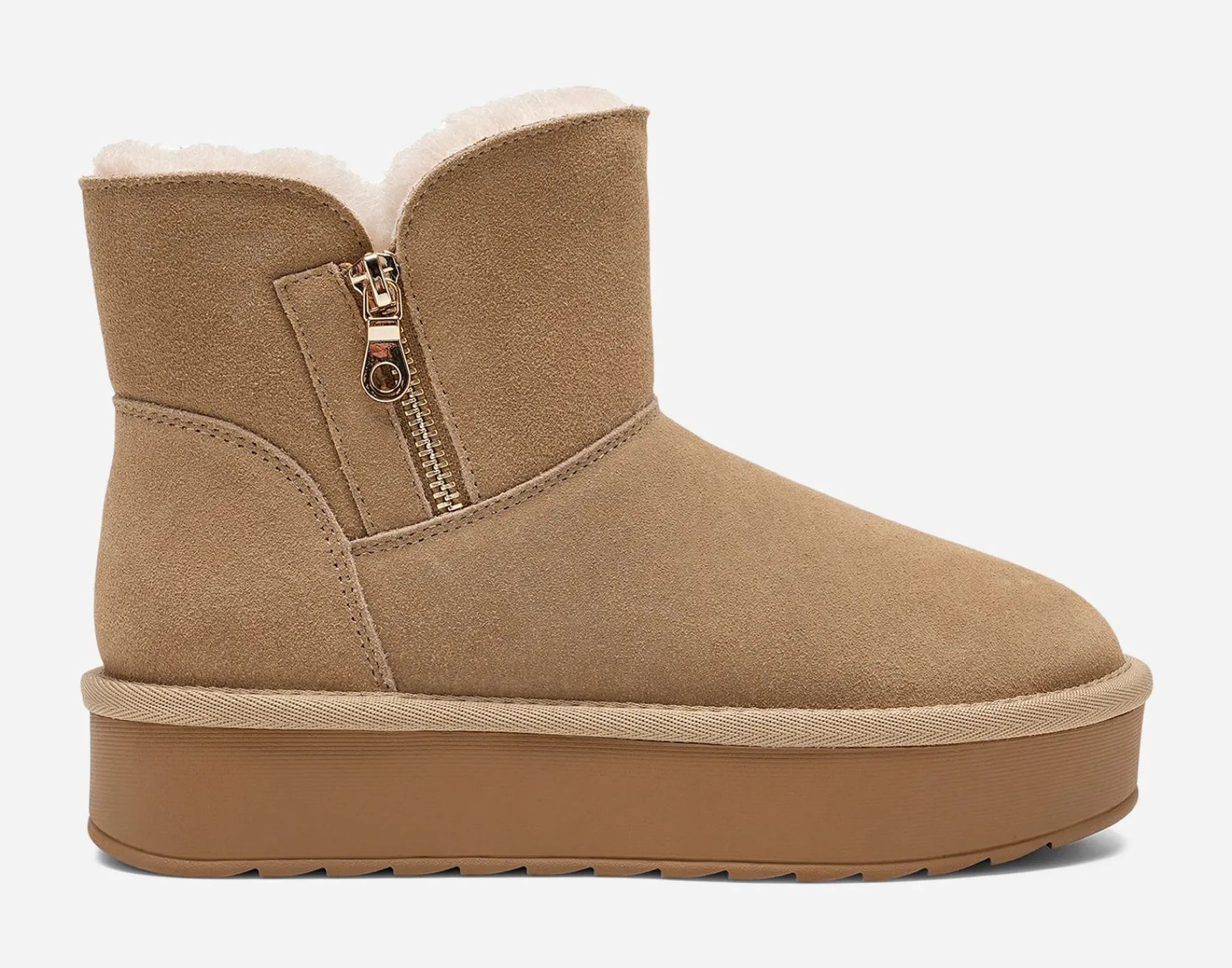 PACE ,Varmfodrade boots med dragkedja