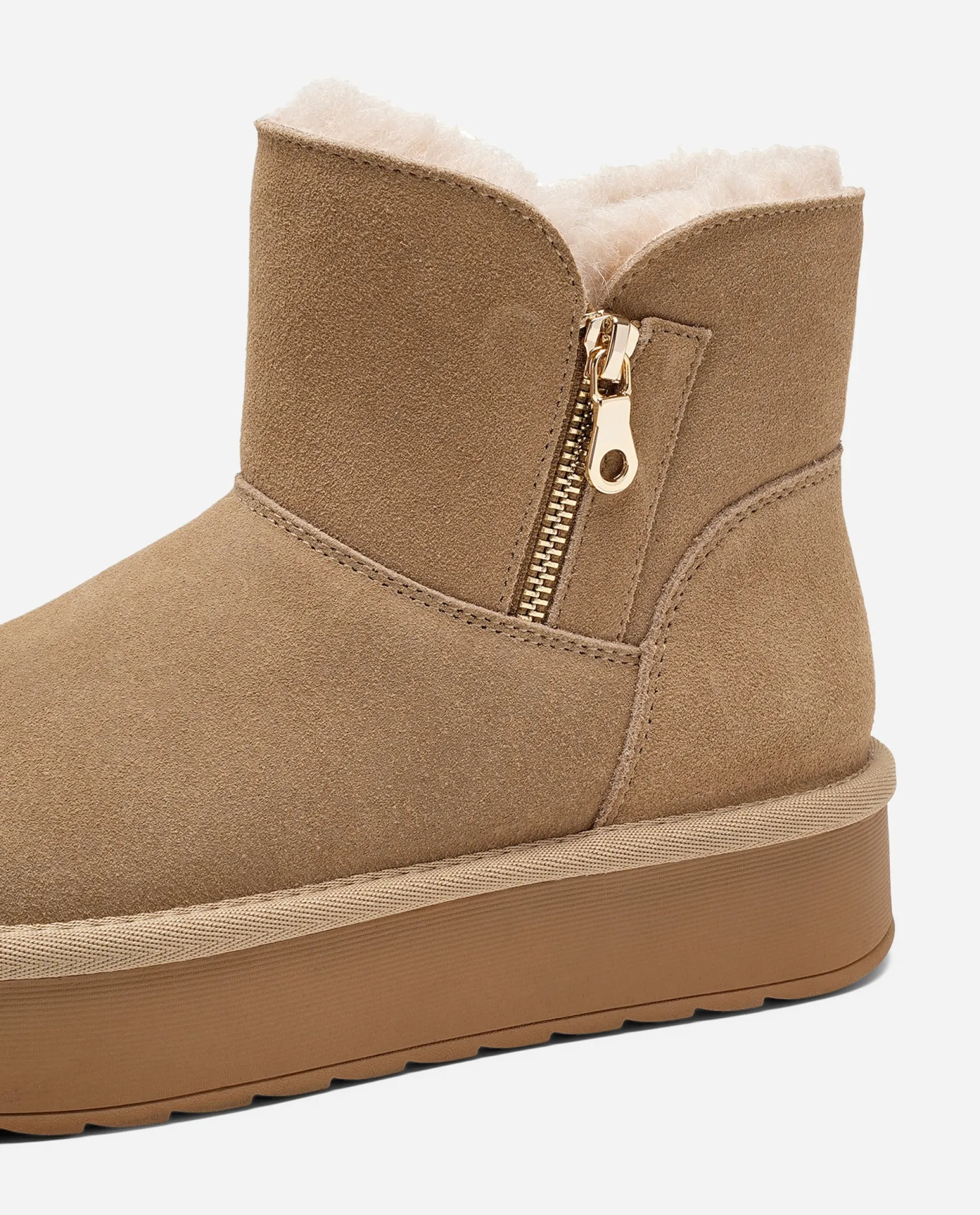 PACE ,Varmfodrade boots med dragkedja