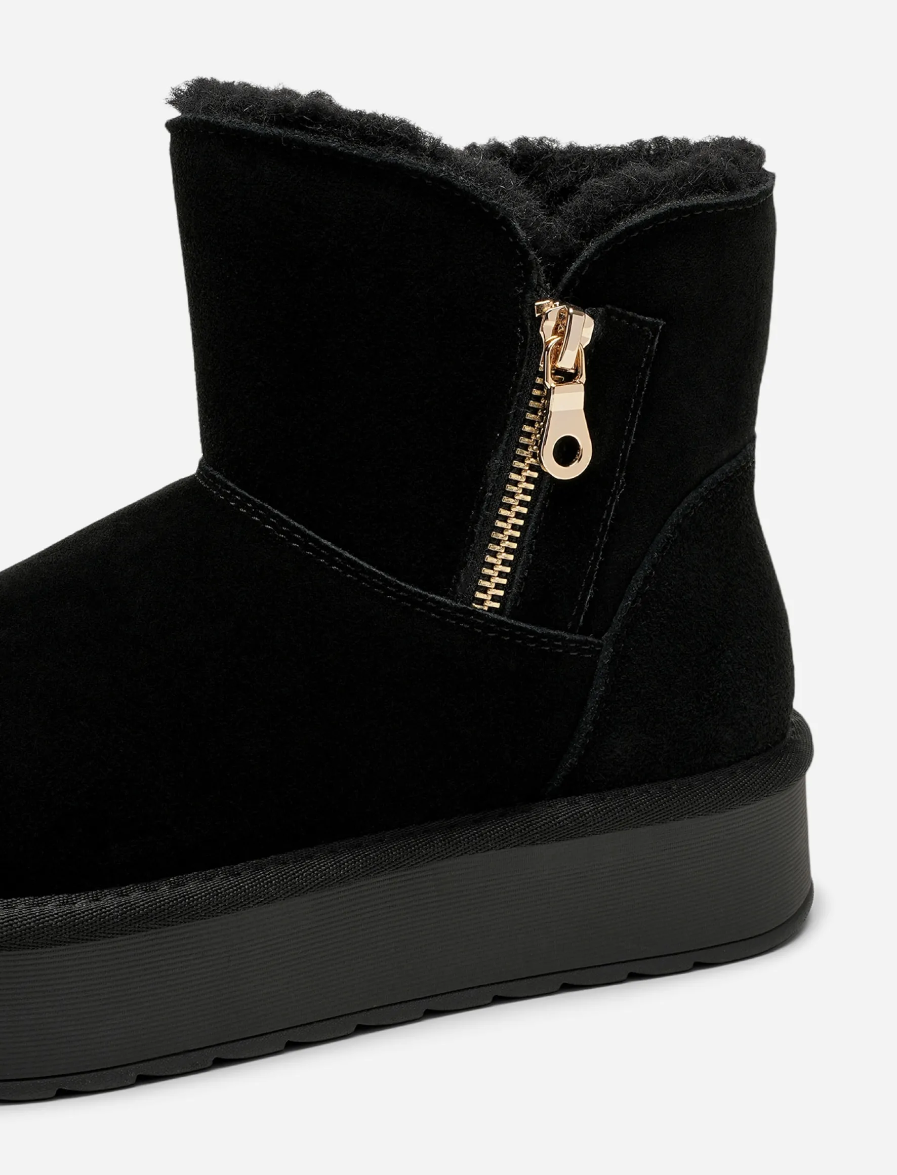 PACE ,Varmfodrade boots med dragkedja