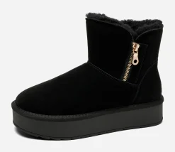 PACE ,Varmfodrade boots med dragkedja