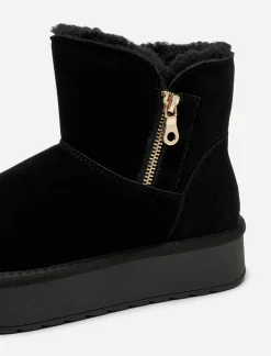 PACE ,Varmfodrade boots med dragkedja