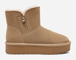 PACE ,Varmfodrade boots med dragkedja