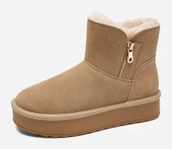 PACE ,Varmfodrade boots med dragkedja