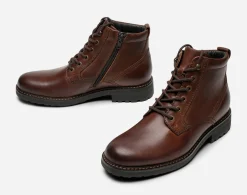 PACE ,Varmfodrade kängor med dragkedja