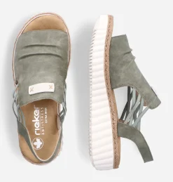 RIEKER ,Sandaler med remmar