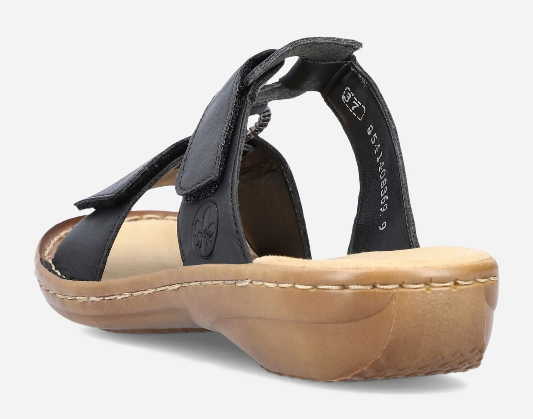 RIEKER ,Sandaler med remmar