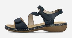 RIEKER ,Sandaletter med remmar