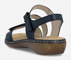 RIEKER ,Sandaletter med remmar