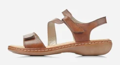 RIEKER ,Sandaletter med remmar