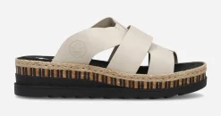 RIEKER ,Sandaletter med remmar