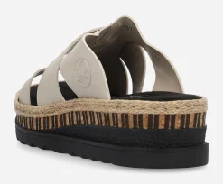 RIEKER ,Sandaletter med remmar