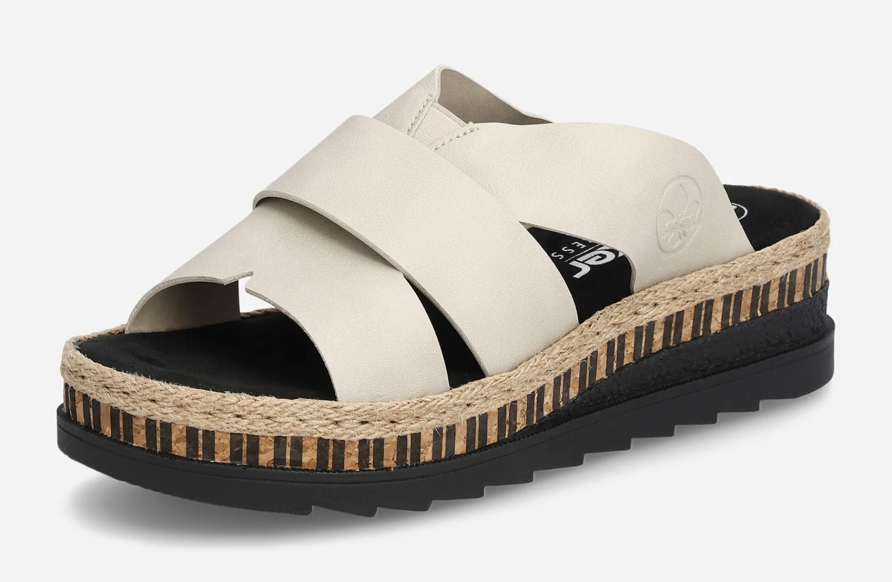 RIEKER ,Sandaletter med remmar