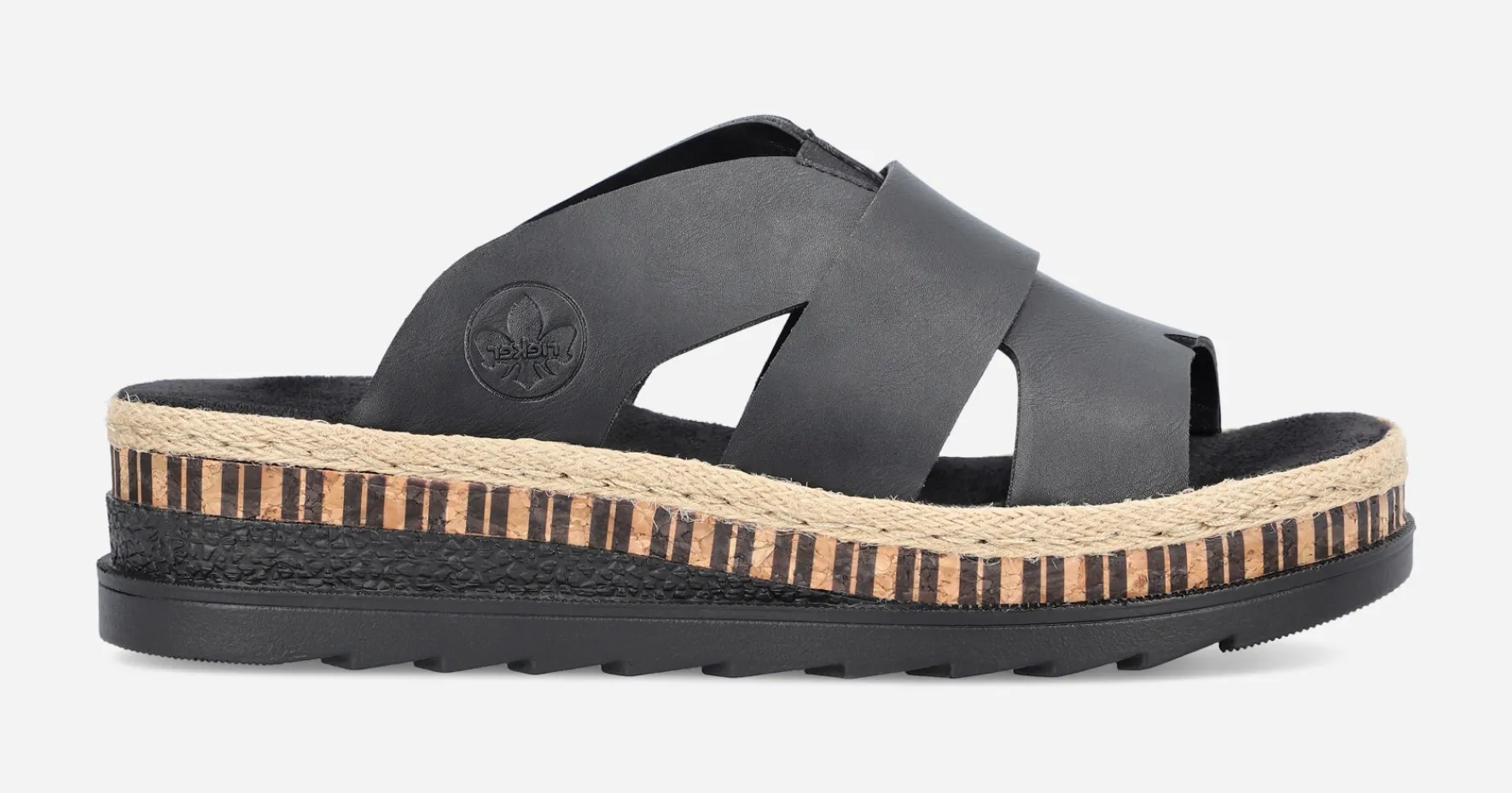 RIEKER ,Sandaletter med remmar