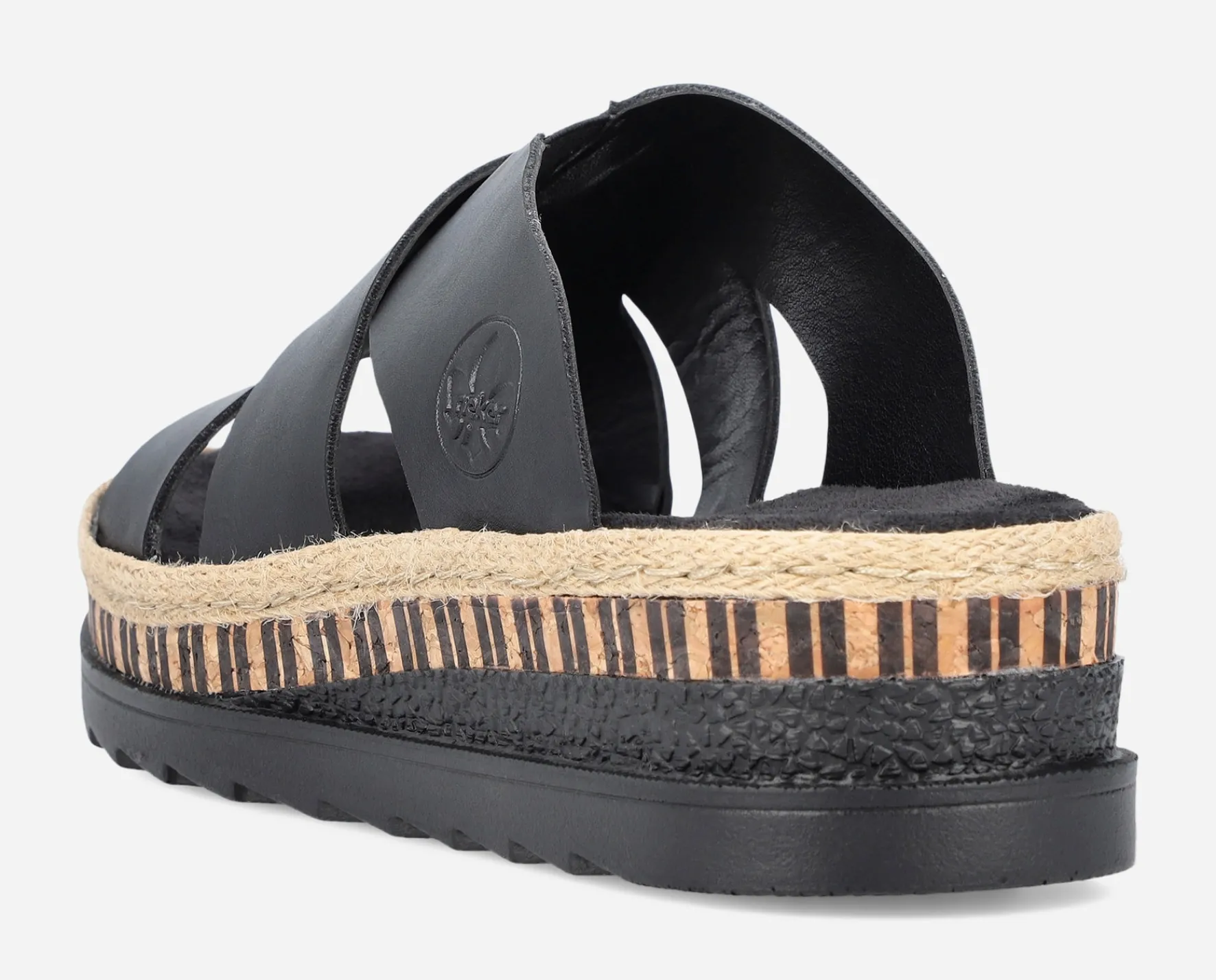 RIEKER ,Sandaletter med remmar