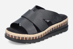 RIEKER ,Sandaletter med remmar